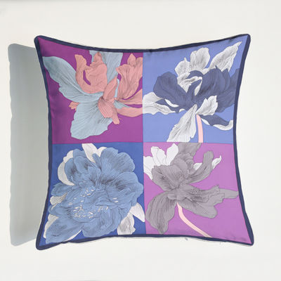 Home Decor Printed Cushion Cover Fashion Luxury Square Jacquard Throw Pillow
