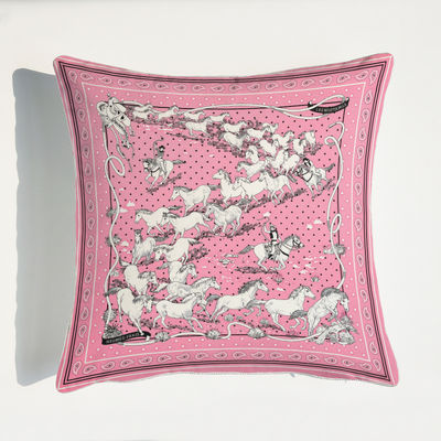 Nordic Square Geometric Patterns Indian Block Print Cushion Covers Morocco Pillow Covers