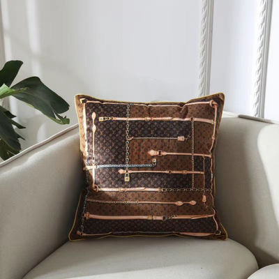 Room Office Cushion Cover Color Combinations 45*45cm Velvet Golden Bedding Pillow Cover