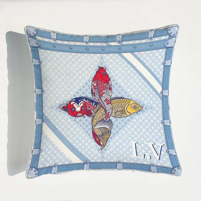 43*43cm Printed Cushion Cover Geometric Pillow Case 100% Polyester