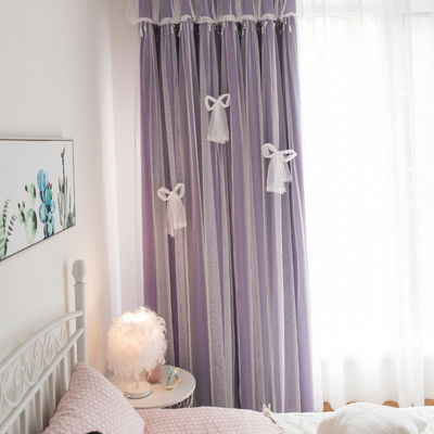 110inch Blackout Plain Cotton Curtain poly cotton lining fabric