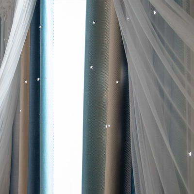 Window White Tulle Upholstery Curtain Fabric Silk Soft Warmful Yarns