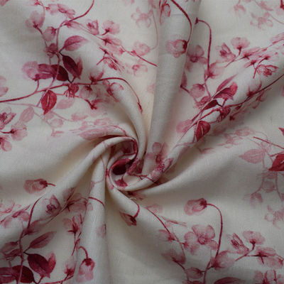 Print Viscose Rayon Fabric Lot Woven Dress Make Ladies Sustainable Cotton