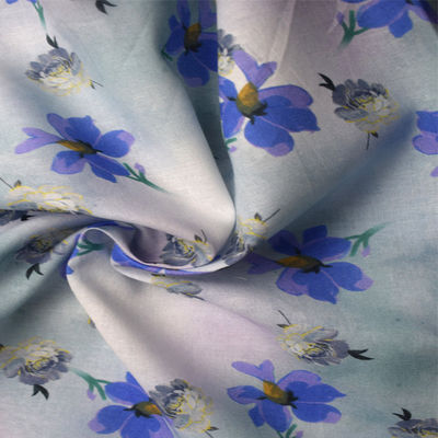 190GSM  Imitation Cotton Dull Satin Spun Polyester Knitted Fabric