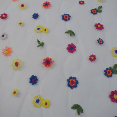 100% Nylon Knitted Tulle Hexagonal Soft Net Mesh Tulle Dress Fabric