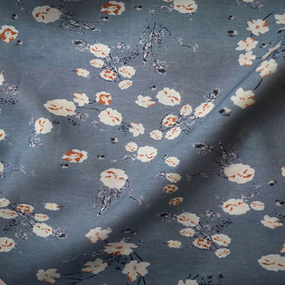 Printed Digital Soft Tulle Fabric Tencel Cotton Twill Waterproof