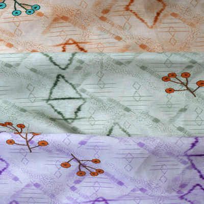Printed Digital Soft Tulle Fabric Tencel Cotton Twill Waterproof