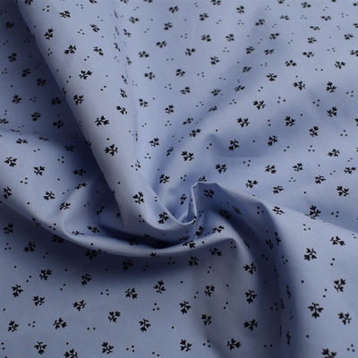 Printing Lycra 115gsm Plain White Cotton Fabric Flame Retardant