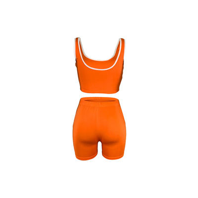 Pure Color Spring &amp; Summer Sexy Sleeveless Vest Shorts Set 13 Colors