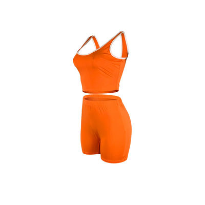 Pure Color Spring &amp; Summer Sexy Sleeveless Vest Shorts Set 13 Colors