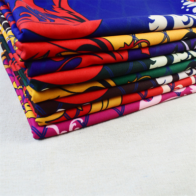 ODM Black Polyester Fabric For Clothes DIY Decoration