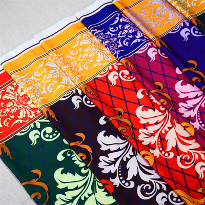 ODM Black Polyester Fabric For Clothes DIY Decoration