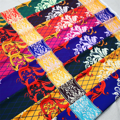 ODM Black Polyester Fabric For Clothes DIY Decoration