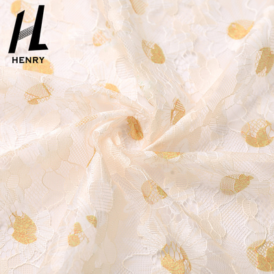 Customized Soft Tulle Fabric Flower Digital Printing Mesh Fabric