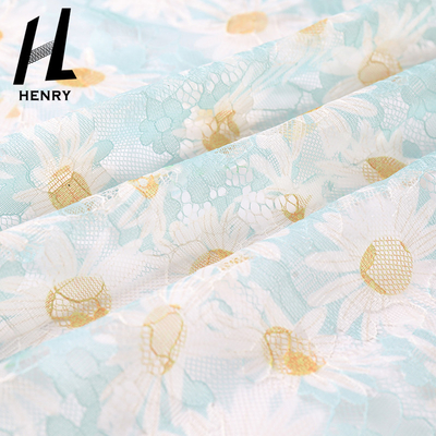 Light Weight Knitted Mesh Soft Tulle Fabric For Ladies Clothing