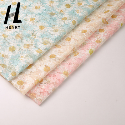 Light Weight Knitted Mesh Soft Tulle Fabric For Ladies Clothing