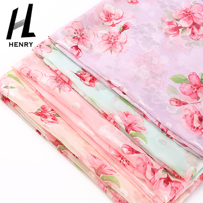 Fancy Polyester Tulle Mesh Fabric For Lady Dress Soft Hand Feel