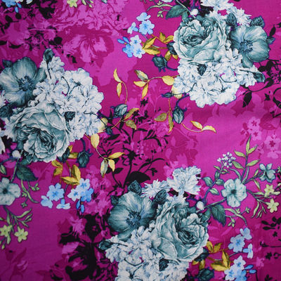 Beautiful 45S*45S Viscose Rayon Fabric Plain Digital Printing